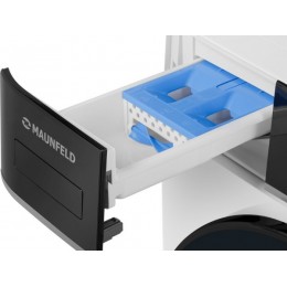 Стиральная машина MAUNFELD MFWM1410WH03, 10 кг, 1400 об/мин, A+++, белая, фронтальная, инверторный мотор, 16 режимов, защита от детей, пар.