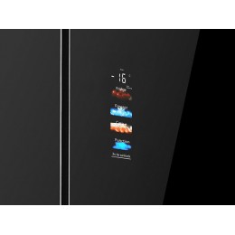 Холодильник MAUNFELD MFF190NFDB, Side-by-side, 503 л, черный, A+, 33352