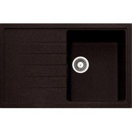 Мойка Longran Classic CLS780.500 - 93 Marone, врезная, гранит, 780х500 мм, для тумбы от 50 см, глубина 205 мм, SKU 12253.