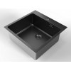 Мойка Ukinox Лофт LOV500.500 -GT10P 0CW, чёрный - Качественная кухонная мойка для современного интерьера