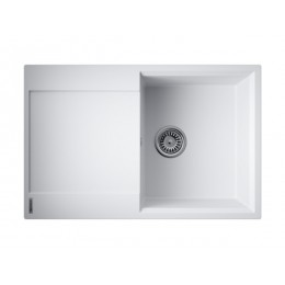 Мойка 34854 Omoikiri Daisen 78T-WH Tetogranit, 780x510 мм, врезная, белая