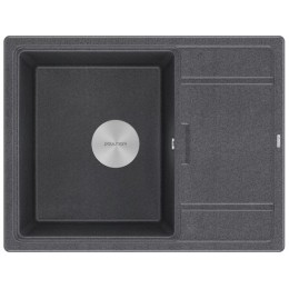 Мойка 23755 Paulmark Flugen 50-650, гранит, 650x500, врезная, универсальное крыло
