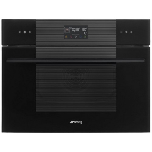 Духовой шкаф SMEG SO4102S3B3 компактный с паром - идеальное решение для вашей кухни