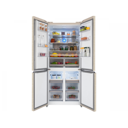 Холодильник HIBERG RFQ-600DX NFYM Inverter - Энергоэффективный и Вместительный Модель с Низким Уровнем Шума