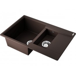 Мойка Omoikiri Daisen 78-2T-DC Tetogranit/темный шоколад (4993534)