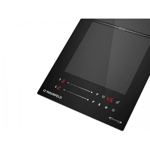 Варочная панель MAUNFELD CVI292S2FBK Inverter - Индукционная панель с сенсорным управлением и 2 конфорками