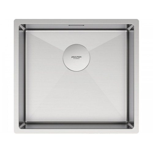 Мойка Paulmark Next 48 uni PM214844-BS из брашированной стали - Качественная и стильная сантехника для вашей кухни