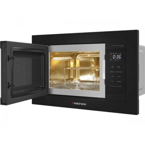 СВЧ-печь MEFERI MMO6020BK COMFORT - Встраиваемая микроволновая печь с современным дизайном и функциями
