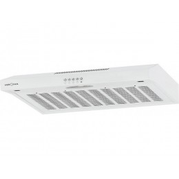 Вытяжка KRONA ERMINA 600 25563, белый, металл, 350 м³/ч, 3 скорости