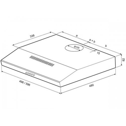 Вытяжка KRONA ERMINA 600 White PB - Эффективное решение для вашей кухни