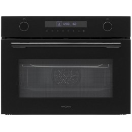 Духовой шкаф KRONA RATSEL 45H BL/BL 60 см, 50 л, черный, гриль, 3D конвекция, SKU 29863