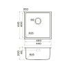 Мойка Omoikiri Tadzava 44-U/I Quadro-IN из нержавеющей стали - идеальное решение для вашей кухни