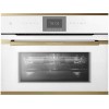Духовой шкаф Kuppersbusch CBM 6550.0 W4 компактный с СВЧ - идеальное решение для вашей кухни