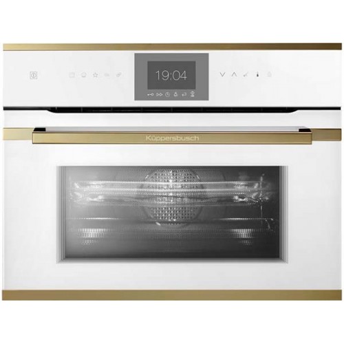 Духовой шкаф Kuppersbusch CBM 6550.0 W4 компактный с СВЧ - идеальное решение для вашей кухни