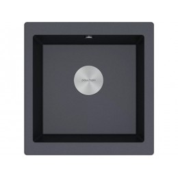 Мойка Paulmark Gera 50 PM104546-BL, черный гранит, 450x460 мм, SKU 23768