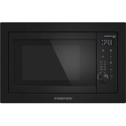 СВЧ-печь MEFERI MMO6025BK 29368, встраиваемая 60 см, черная, 25 л, 1450 Вт, гриль.