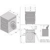 Стиральная машина ASKO W7124XXLW - Эффективная стирка и современный дизайн для вашего дома
