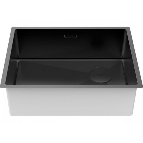 Мойка Paulmark Next-skew 58 uni PM885844-MBN, матовый черный - Качественная и стильная кухня