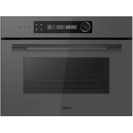 Духовой шкаф Midea MCO82007MGG-I 29077, 50л, серое стекло, 3000Вт, 13 режимов.