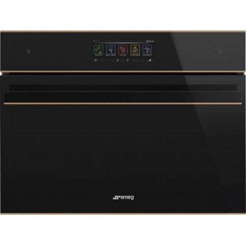 Духовой шкаф SMEG SO4606WAPNR компактный с паром и СВЧ - идеальное решение для вашей кухни