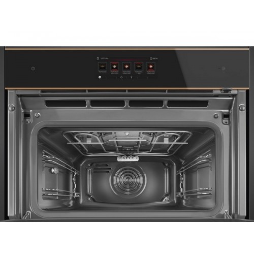 Духовой шкаф SMEG SO4606WAPNR компактный с паром и СВЧ - идеальное решение для вашей кухни