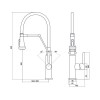 Смеситель Emar ЕСВ 7012 Black
