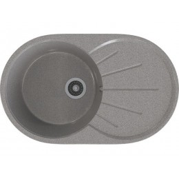 Мойка 25979 Gamma Stone, врезная, мрамор, 80 см, 1 чаша, 735x455 мм