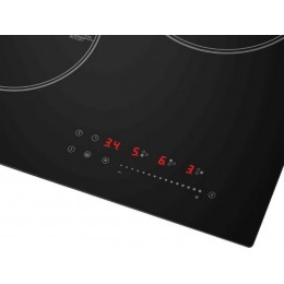 Варочная панель MAUNFELD CVI453STBK 36180, индукционная, 3 конфорки, черная, стеклокерамика