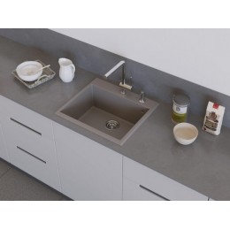 Мойка 34981 Omoikiri Tedori 57-BE Tetogranit, 570x510 мм, для тумбы от 60 см