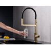 Смеситель Paulmark Tornado To213402-LG (SBG) светлое золото - элегантное решение для вашей кухни или ванной