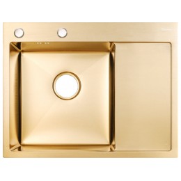 Мойка Arona ARS 650.505 L GOLD (чаша слева) золото