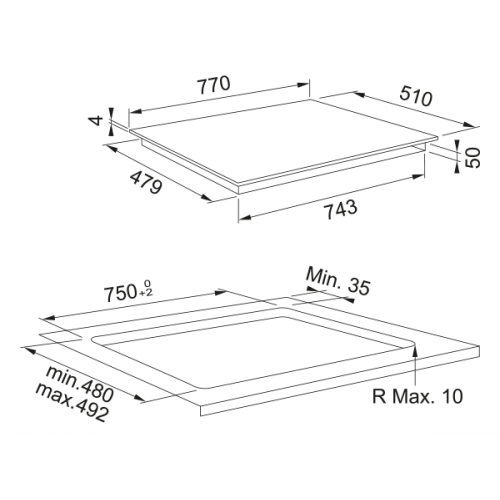 Варочная панель Franke FMA 804 I F BK (108.0606.112) индукционная - Эффективность и стиль для вашей кухни