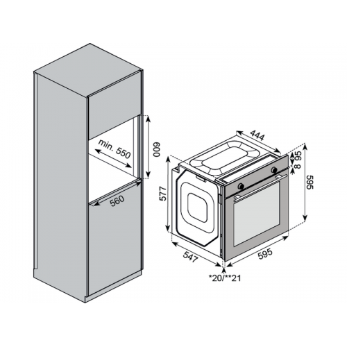 Духовой шкаф Kuppersberg HF 603 BX - Элегантность и функциональность для вашей кухни