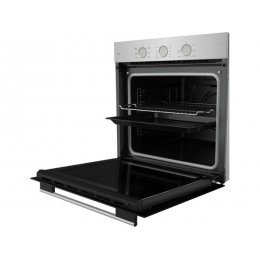 Духовой шкаф 60 см Kuppersberg HF 603 BX, черный/нержавейка, 80 л, 7 режимов, таймер, A, SKU 21988