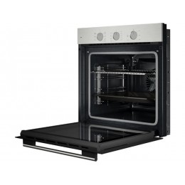 Духовой шкаф 60 см Kuppersberg HF 603 BX, черный/нержавейка, 80 л, 7 режимов, таймер, A, SKU 21988