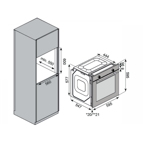 Духовой шкаф Kuppersberg HF 603 BX - Элегантность и функциональность для вашей кухни