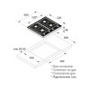 Варочная панель ASKO HG1666AB газовая - Эффективность и стиль для вашей кухни