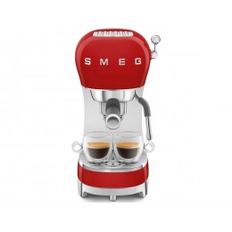 Кофемашина SMEG ECF02RDEU 28489, рожковая, красная, 15 Бар, 1,35 кВт
