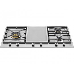Варочная панель Bertazzoni PM3630GX газовая+теппан-яки