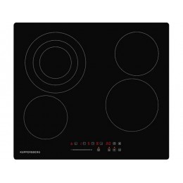 Варочная панель Kuppersberg ECS 630 59 см, чёрная, стеклокерамика, SKU 22391