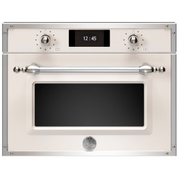 Духовой шкаф Bertazzoni 10192 F457HERMWTAX, комбинированный, слоновая кость, 38 л, сенсорный TFT.