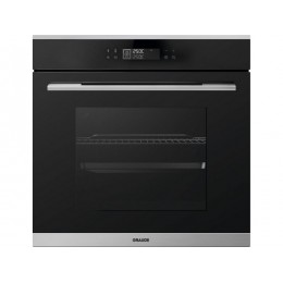 Духовой шкаф GRAUDE BMP 60.0 E, 3792, 60 см, черный/нержавеющая сталь, 73 л, сенсорное управление, пиролитическая очистка
