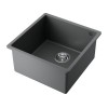Мойка Omoikiri Bosen 44-U-PL Tetogranit/платина (4997007)