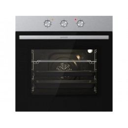 Духовой шкаф Gorenje BO6727E03AXN, 60 см, нерж. сталь, 73 л, 9 режимов, AquaClean, A класс, 2900 Вт, 250 °С, механическое управление, 35693