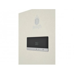 Холодильник Jacky's 13294, 2 двери, мраморный бежевый, NoFrost, 404 л, A класс