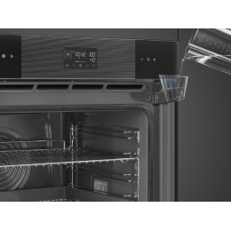 Духовой шкаф SMEG SOP6102S2PB3, 60 см, черное стекло, 12 функций, пиролитическая очистка, пар. SKU 29294.