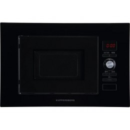 СВЧ-печь Kuppersberg HMW 625 B встраиваемая 60 см, 20 л, 800 Вт, черная, гриль, таймер, SKU 22202