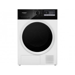Сушильная машина MAUNFELD MFDM168WH03B, 8 кг, белая/черная, 60 см, A+, 16 режимов, SKU 33606
