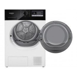 Сушильная машина MAUNFELD MFDM168WH03B, 8 кг, белая/черная, 60 см, A+, 16 режимов, SKU 33606