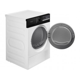Сушильная машина MAUNFELD MFDM168WH03B, 8 кг, белая/черная, 60 см, A+, 16 режимов, SKU 33606